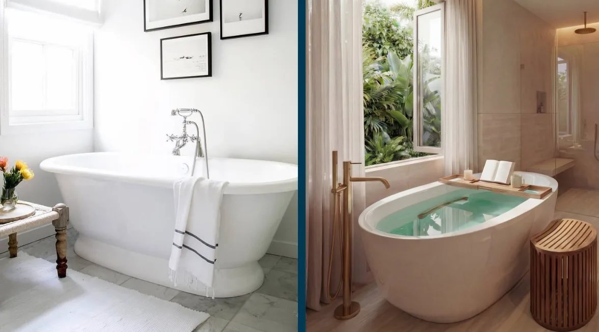 Deck Mounted vs Freestanding Tub Fillers: Key Differences Explained