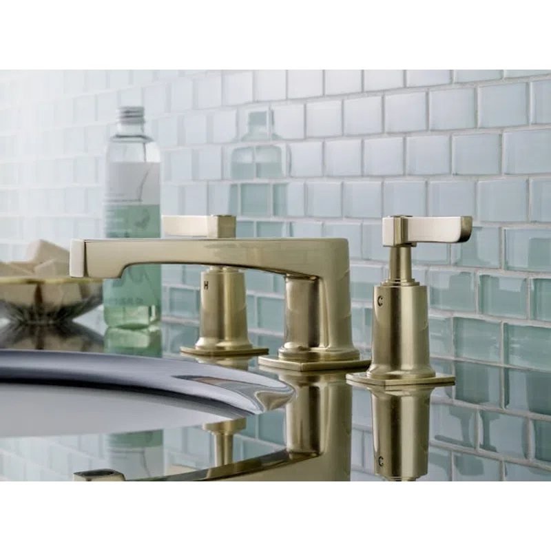 Brass Kitchen Faucet Close-up