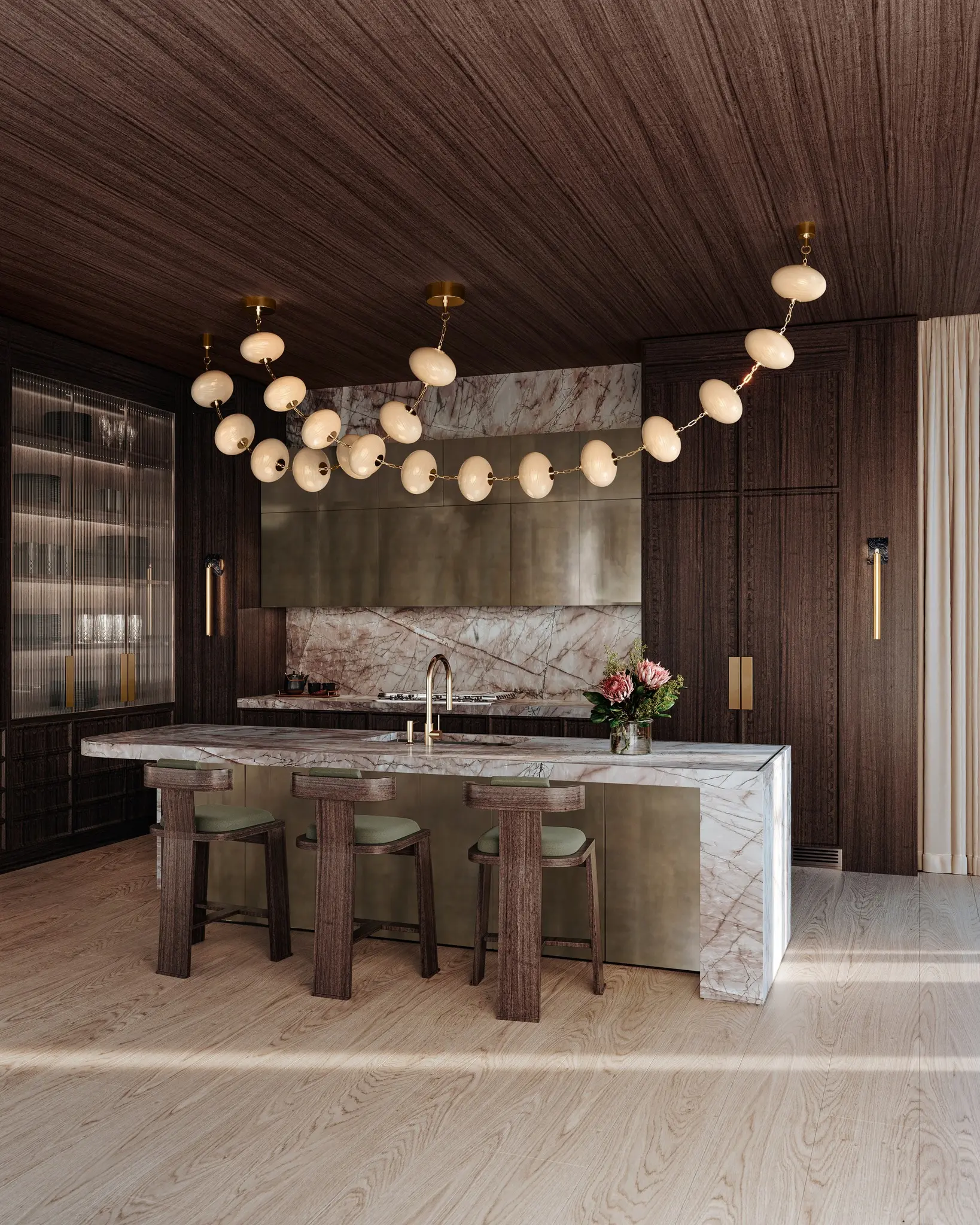Corbett statement lighting fixture.