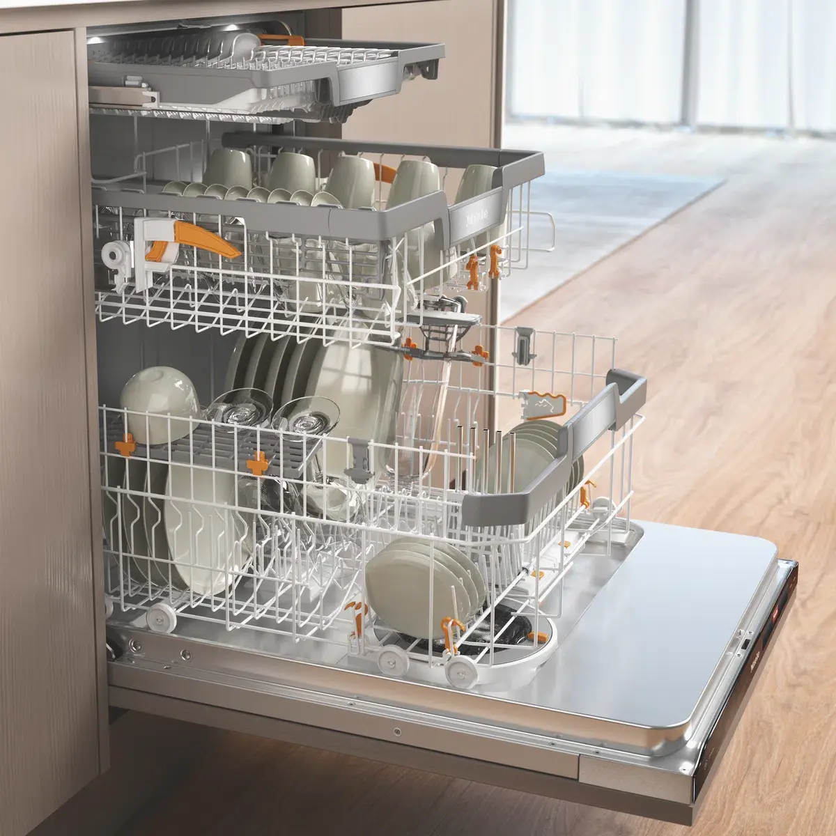 Miele kitchen appliance detail
