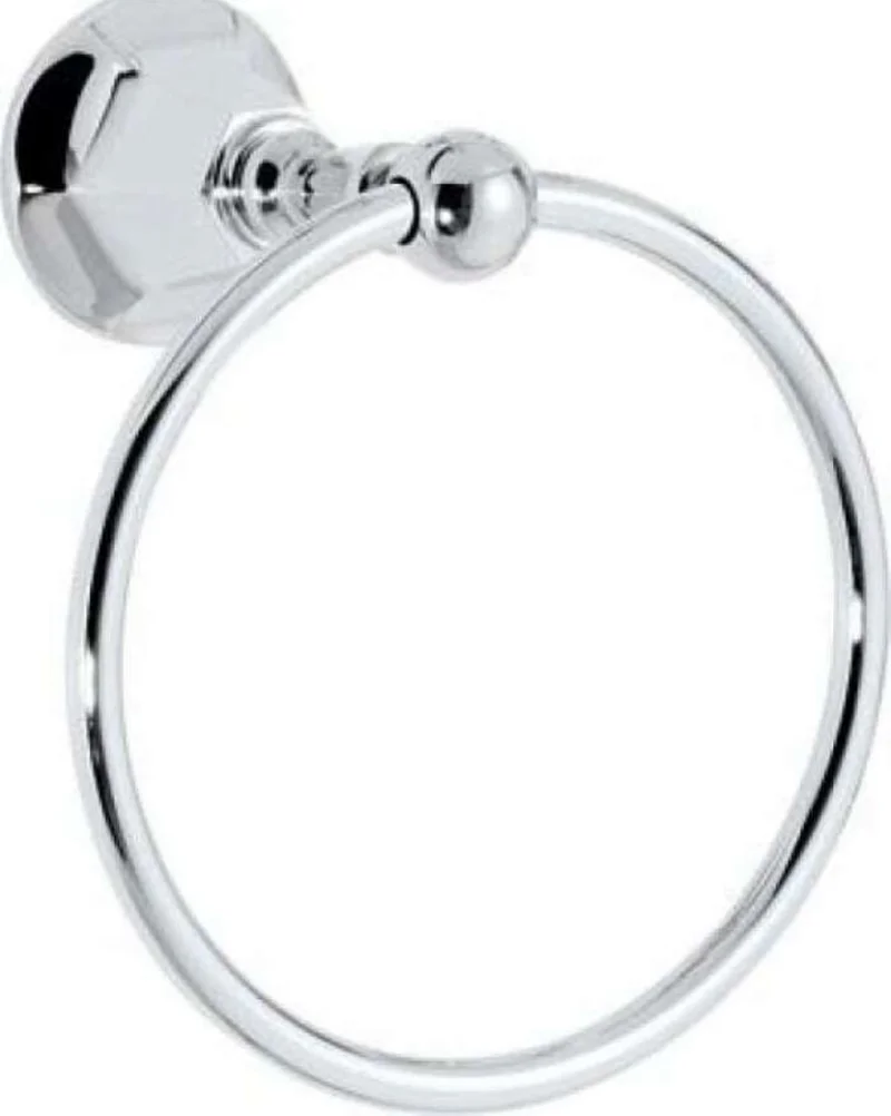 California Faucets Monterey Towel Ring - Polished Nickel