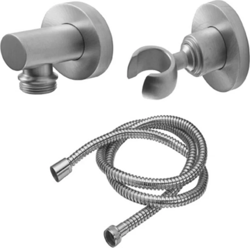 California Faucets Wall Mounted Handshower Kit, Round - Polished Chrome