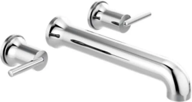 Delta Trinsic Wall Mounted Tub Filler - Chrome