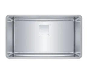 Franke Pescara Single Bowl Undermount Kitchen Sink - Stainless Steel