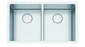 Franke Professional Double Bowl Undermount Sink - Stainless Steel